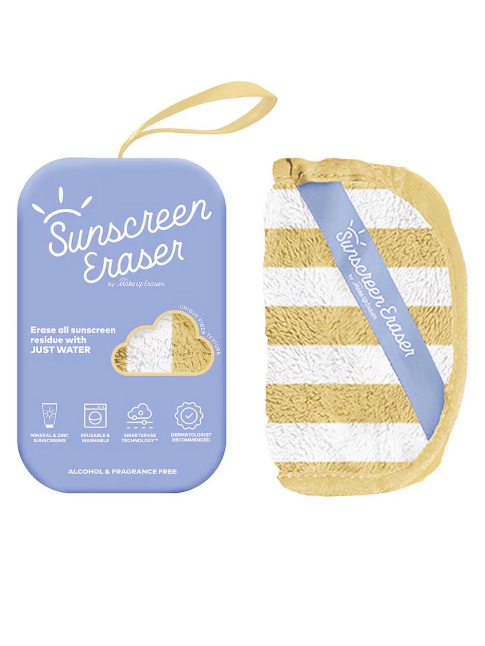 MakeUp Eraser Sunscreen Eraser makeup remover reusable microfiber cloth NEW